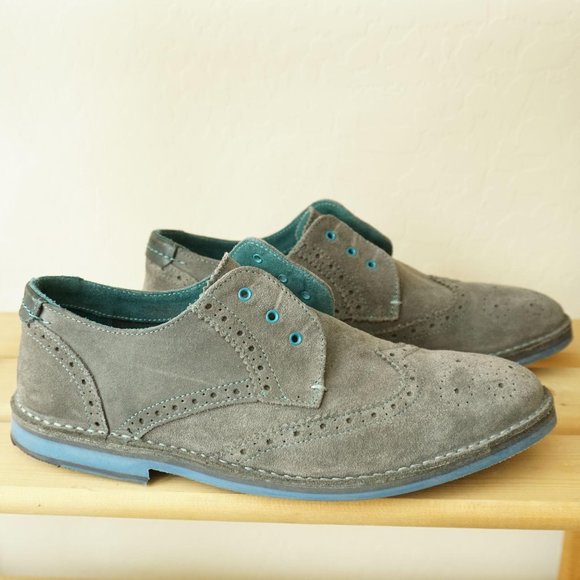 Ted Baker JamFro 5 Mens Oxfords Size 45 EU 12 US - Picture 1 of 6